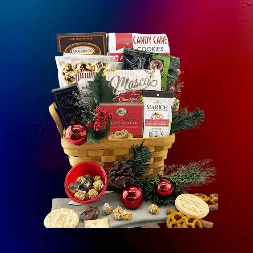 Merry Munchies Holiday Gift Basket